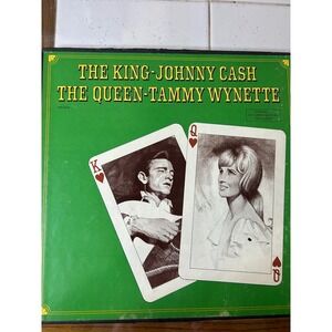 Johnny Cash Tammy Wynette The King The Queen Columbia Musical Treasury Vinyl